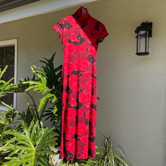 90’s American vintage sheer mesh maxi dress - Picture 14 of 14